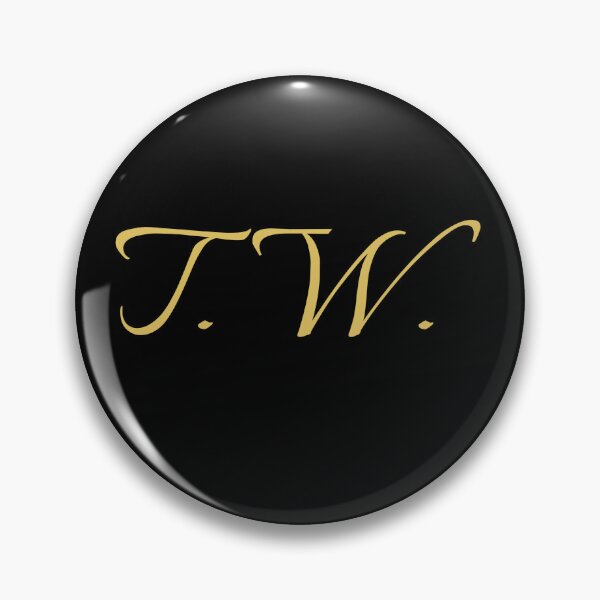 Item preview, TW Initials | Gold Lettering | Personalised Gifts designed and sold by Avo And Sriracha.