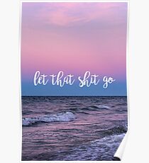 Sunset Zen Poster