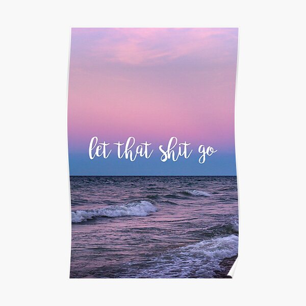 Sunset Zen Poster