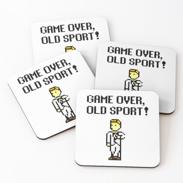 Item preview, Game Over, Old Sport!   designed and sold by MuwatiUK.