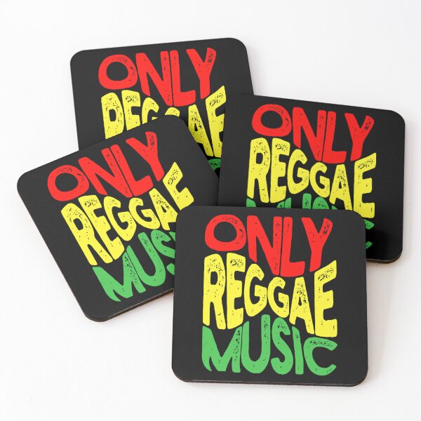 Item preview, Only Reggae Music Rasta Flag Colors designed and sold by designandclouds.