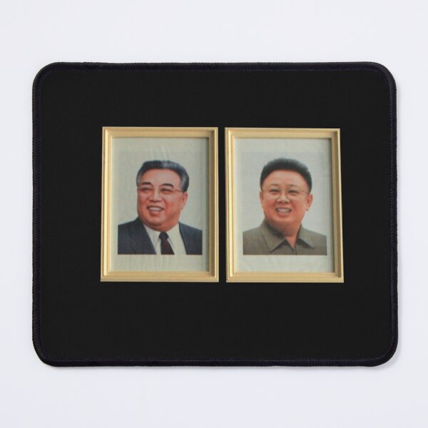 Item preview, Kim Il-Sung & Kim Jong-Il Portrait, North Korea DPRK 1 Classic T-Shirt designed and sold by KevinMaczynski.