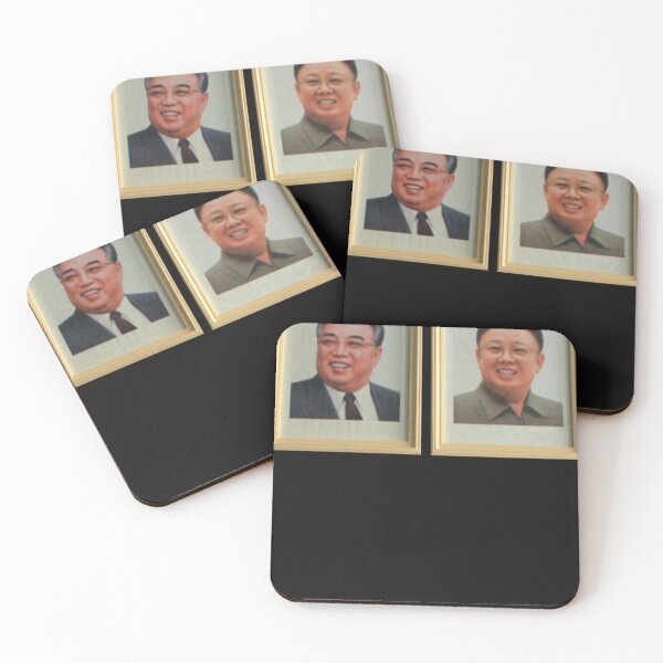 Item preview, Kim Il-Sung & Kim Jong-Il Portrait, North Korea DPRK 1 Classic T-Shirt designed and sold by KevinMaczynski.