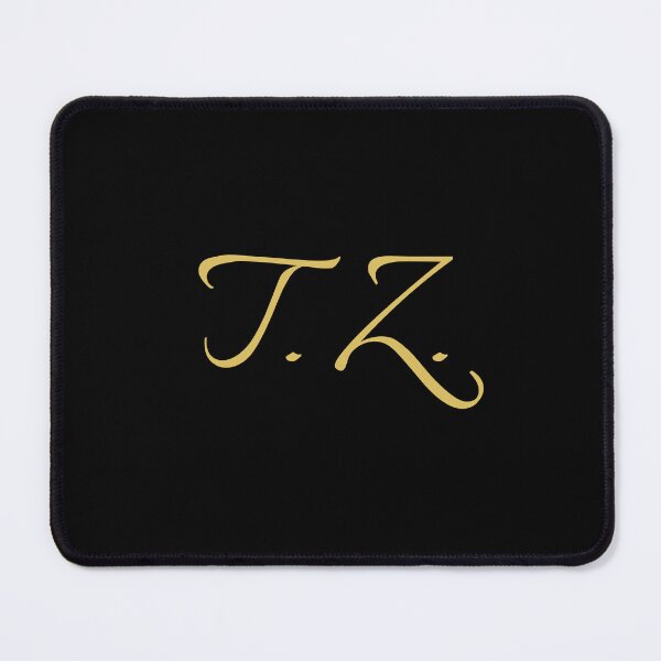 Item preview, TZ Initials | Gold Lettering | Personalised Gifts designed and sold by Avo And Sriracha.