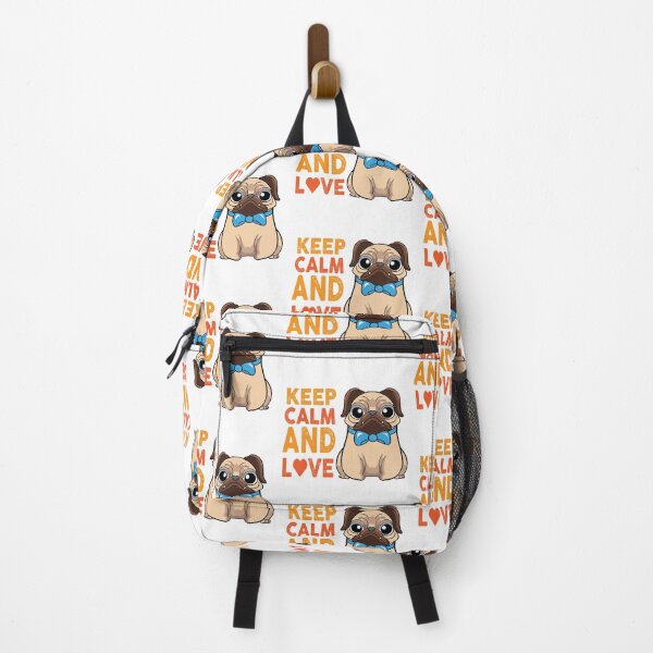 Item preview, KEEP CALM AND LOVE PUG designed and sold by ColorCollection.