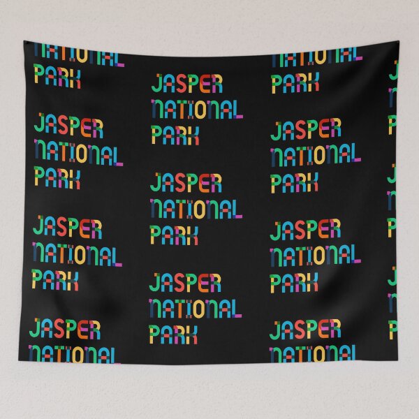 Item preview, Colorful Vintage I Love Jasper National Park, Travel Alberta Canada designed and sold by Travalex.