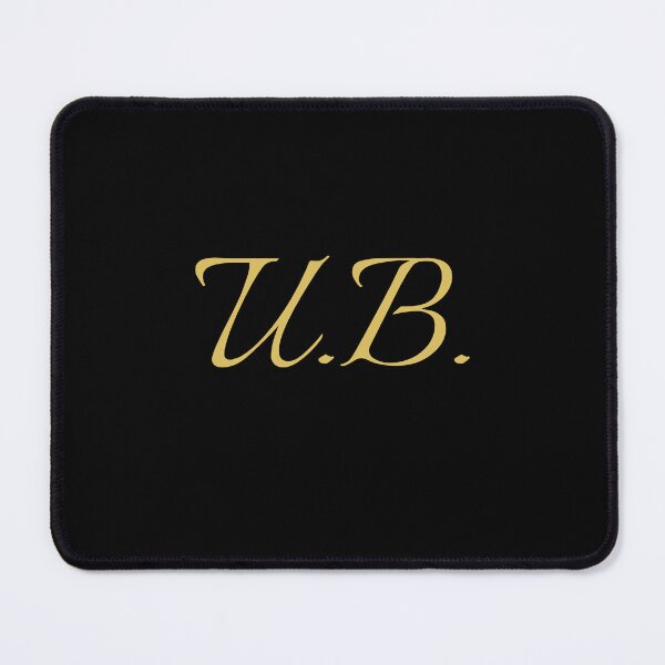 Item preview, UB Initials | Gold Lettering | Personalised Gifts designed and sold by Avo And Sriracha.