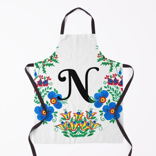Item preview, letra N con flores designed and sold by Elyora.