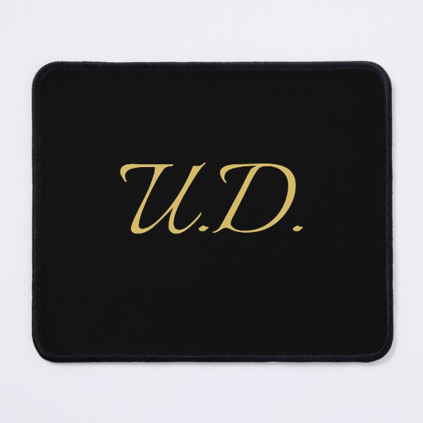 Item preview, UD Initials | Gold Lettering | Personalised Gifts designed and sold by Avo And Sriracha.