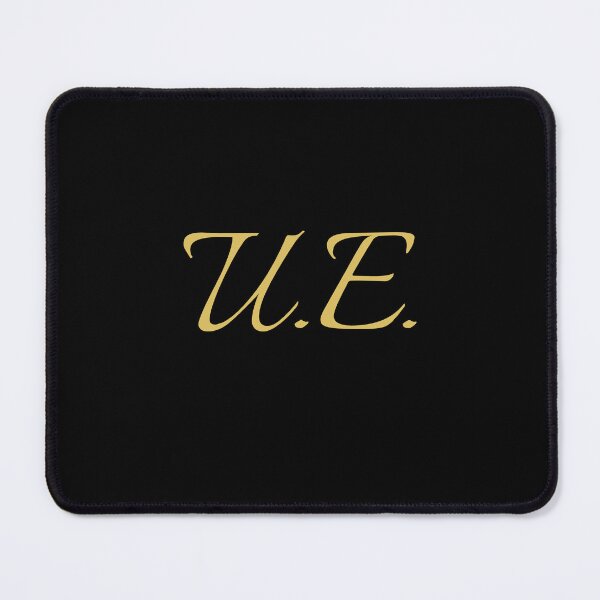 Item preview, UE Initials | Gold Lettering | Personalised Gifts designed and sold by Avo And Sriracha.