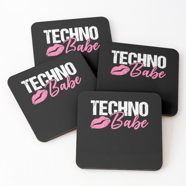 Item preview, Techno Babe EDM Festival Rave Outfit for Women designed and sold by mBshirts.