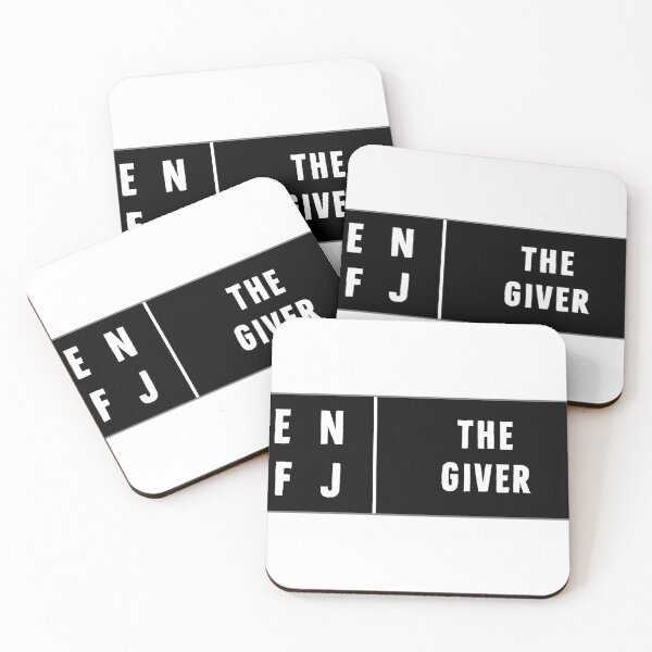 Item preview, ENFJ - The Giver Rating Sticker designed and sold by DanLopesMerch.