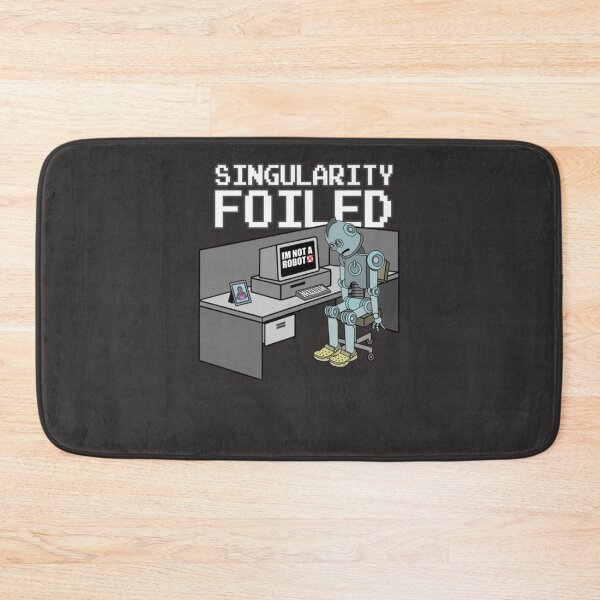 Item preview, I&x27;m Not a Robot, Technological Singularity Foiled Classic T-Shirt designed and sold by AndreasSchieman.