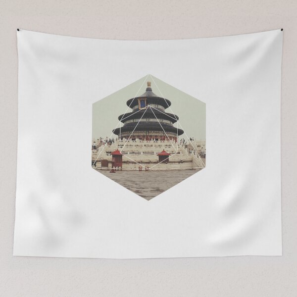 Item preview, Spiritual Buddha Temple designed and sold by deificusArt.
