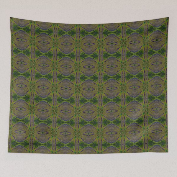 Item preview, African print Colorful green, purple and orange colors.  designed and sold by NaniniDesigns.