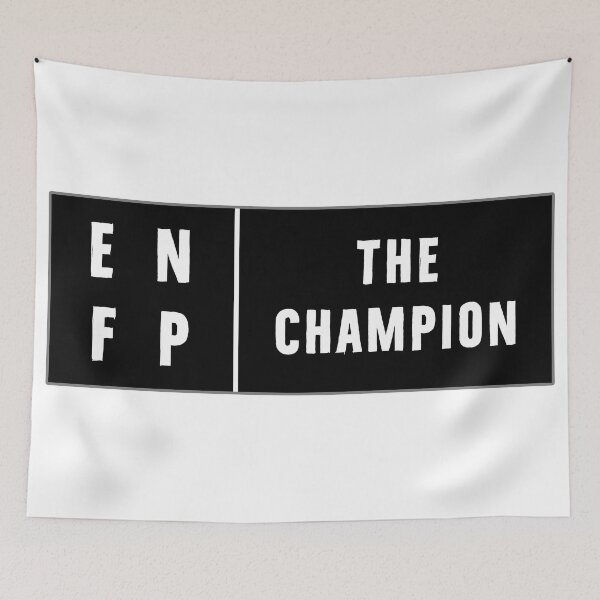 Item preview, ENFP - The Champion Personality Type Sticker designed and sold by DanLopesMerch.