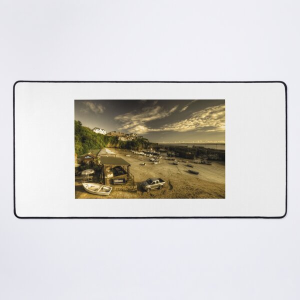 Item preview, Dawn over Newquay Harbour designed and sold by hawkie.