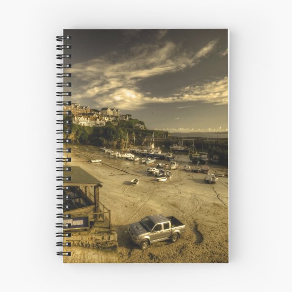 Item preview, Dawn over Newquay Harbour designed and sold by hawkie.