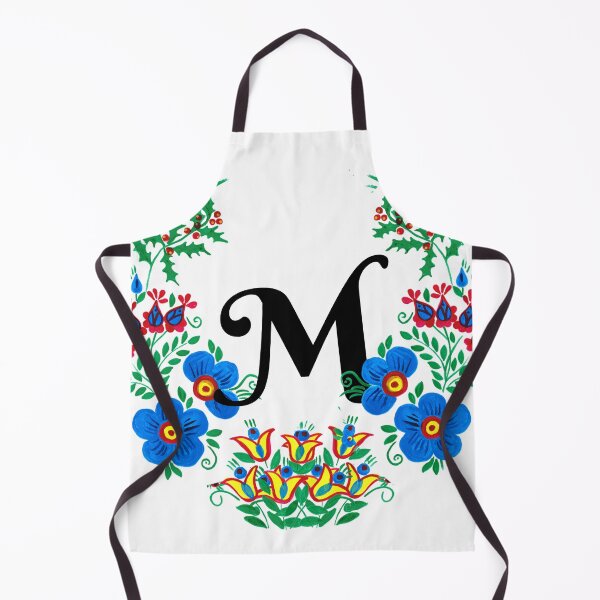 Item preview, letra M con flores designed and sold by Elyora.
