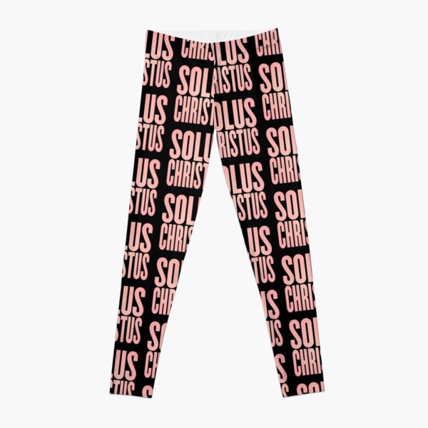 Solus Christus Leggings for Sale