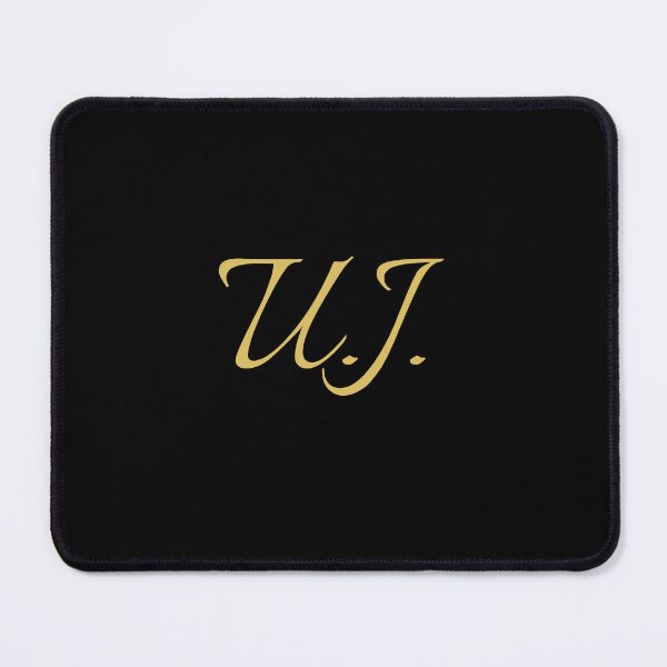 Item preview, UJ Initials | Gold Lettering | Personalised Gifts designed and sold by Avo And Sriracha.