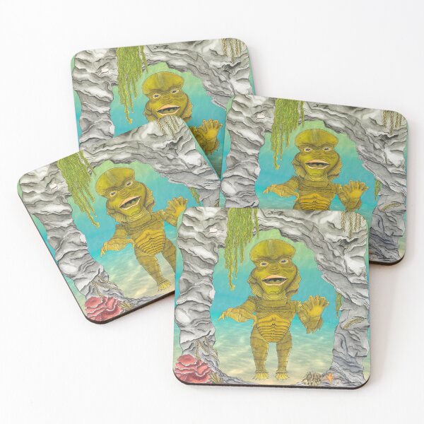 Item preview, Creature from the Black Lagoon full art designed and sold by benmaydart.