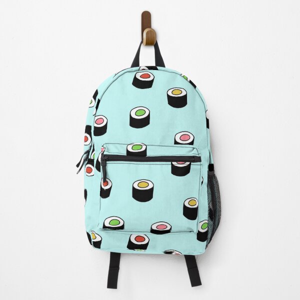 Item preview, Hand Drawn Sushi Pattern (blue) designed and sold by Design Minds Boutique.