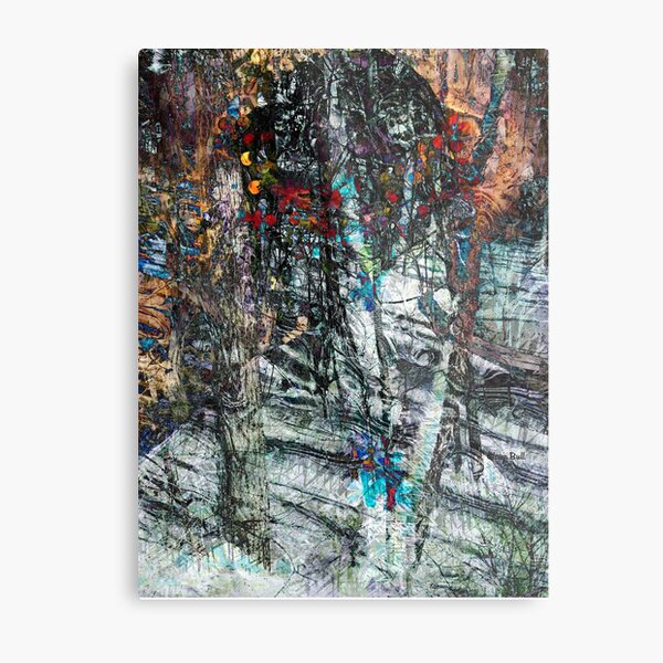 Magical Woodland Metal Print