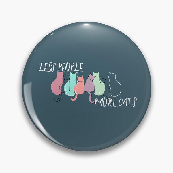 Item preview, Less People, More Cats designed and sold by heartfeltarts93.