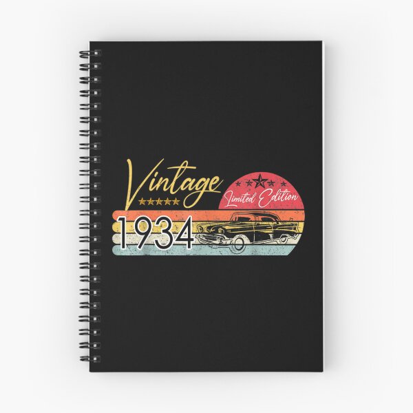 Item preview, Vintage 1934 88th Birthday Classic Car  designed and sold by vergielx.