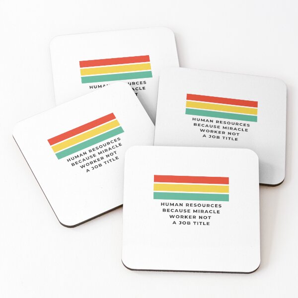 Item preview, Human Resources Because Miracle Worker Not A Job Title designed and sold by axoniej.