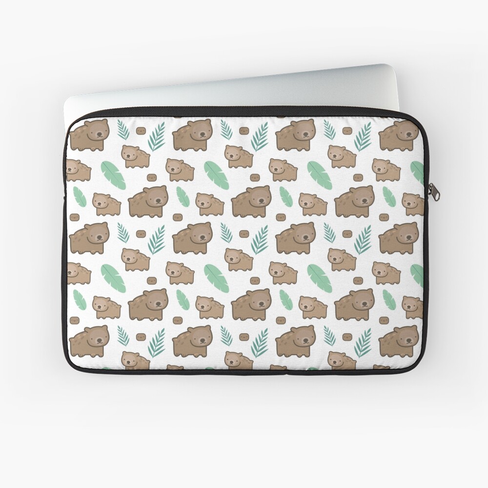 Vista previa del artículo con la obra «Funda para portátil», diseñado y vendido por CuteCrew.
