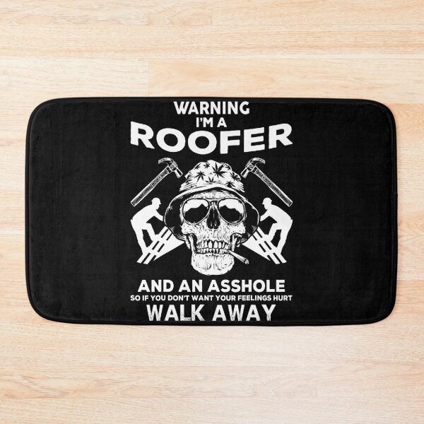 Item preview, warning I'm a Roofer - for roofing lovers designed and sold by TeesLina.