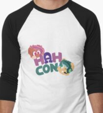 HAHcon with Cozy and Glitch Men's Baseball ¾ T-Shirt
