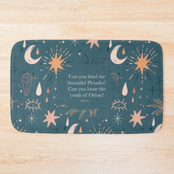 Item preview, Can you bind the beautiful Pleiades? Can you loose the cords of Orion? Job 38:31 designed and sold by StudioCitrine.