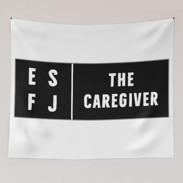 Item preview, ESFJ - The Caregiver Personality Type Sticker designed and sold by DanLopesMerch.