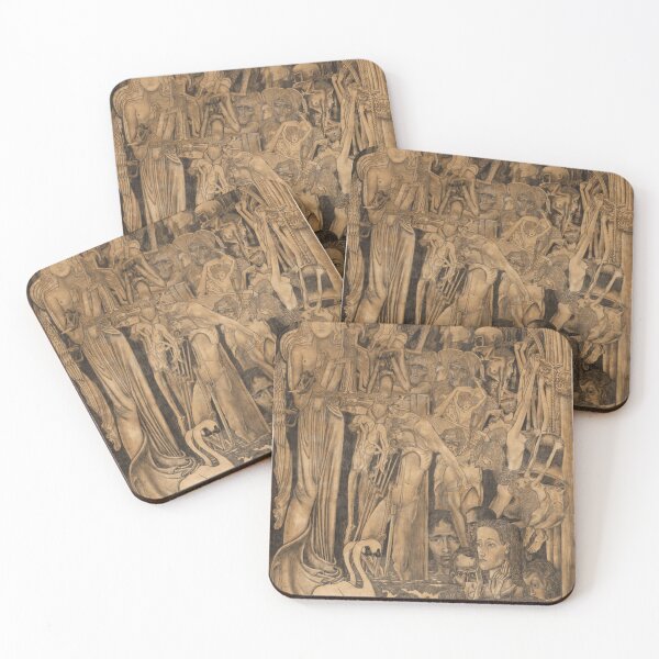 Item preview, Surreal Art Deco Nouveau Illustration by Jan Toorop Classic . designed and sold by sclonemagic.