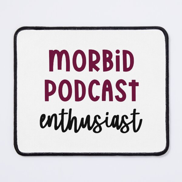 Item preview, morbid podcast— true crime sticker designed and sold by annagcrow.