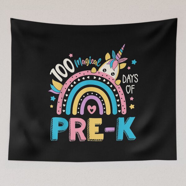 Item preview, 108th Day Of School Unicorn 100 Magical Days Pre K Girl Gift  designed and sold by vergielx.