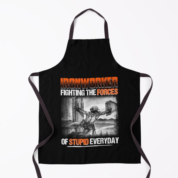 Item preview, Ironworker Fighting The Forces Of Stupid Everyday designed and sold by GoldenBuffalo79.