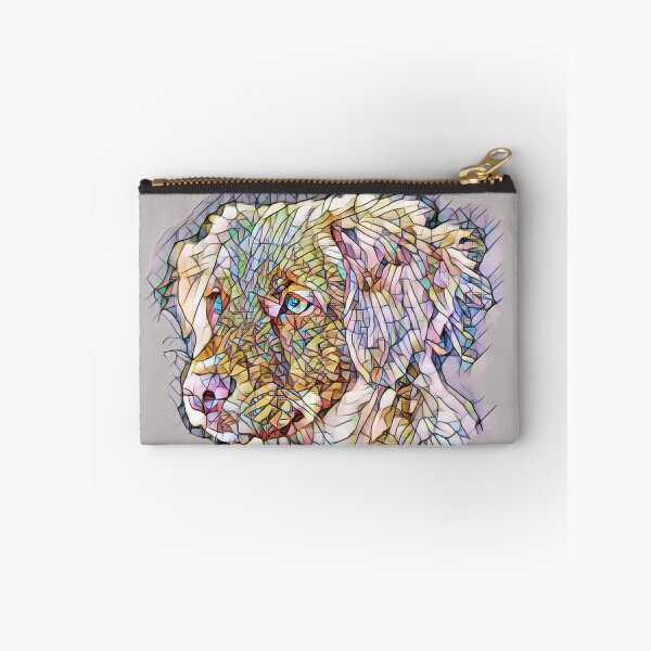 Item preview, Nova scotia duck toller, illustration, mosaic effect, cute toller,  designed and sold by TollerKing.