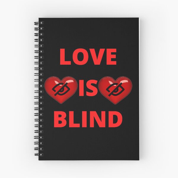 Item preview, Love is blind  designed and sold by Shahnawaz Khandesigner.