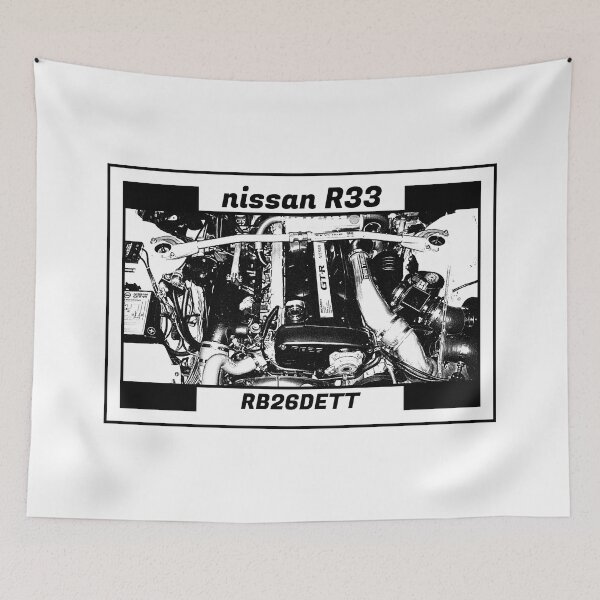Item preview, NISSAN SKYLINE GT-R R33 ENGINE designed and sold by Cero81.