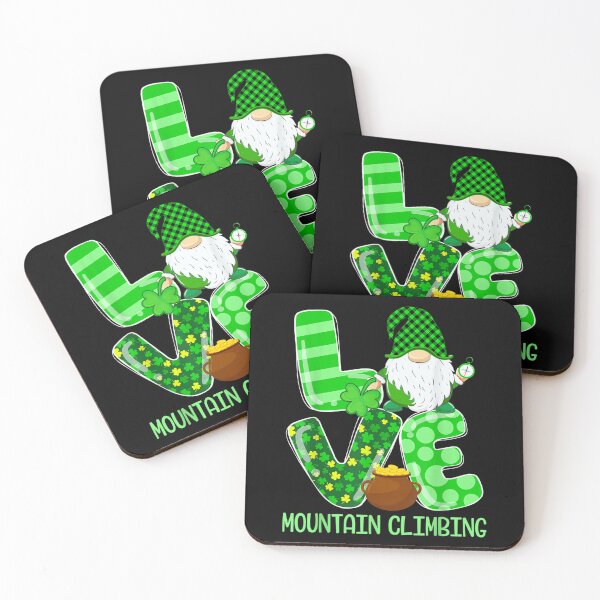 Item preview, Funny Love Mountain Climbing Gnome St Patricks Day Men Women  designed and sold by vergielx.