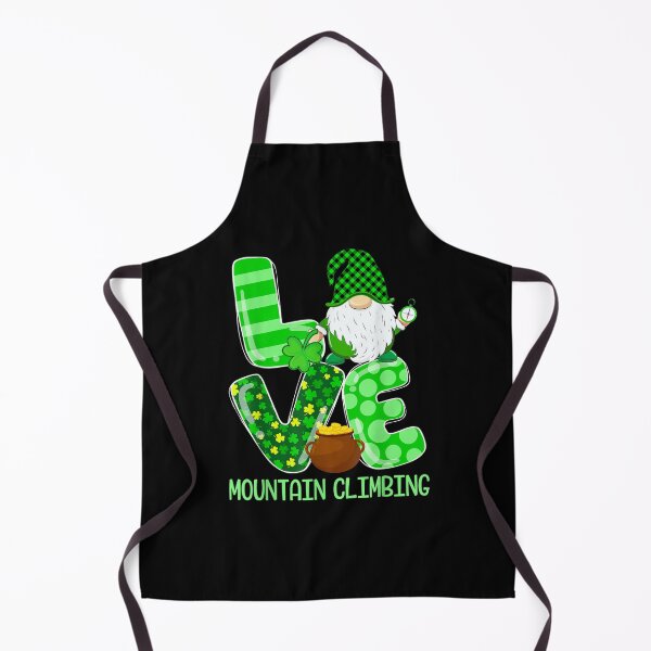Item preview, Funny Love Mountain Climbing Gnome St Patricks Day Men Women designed and sold by vergielx.