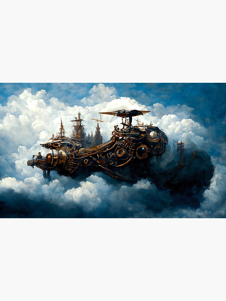 Bateau Volant Steampunk