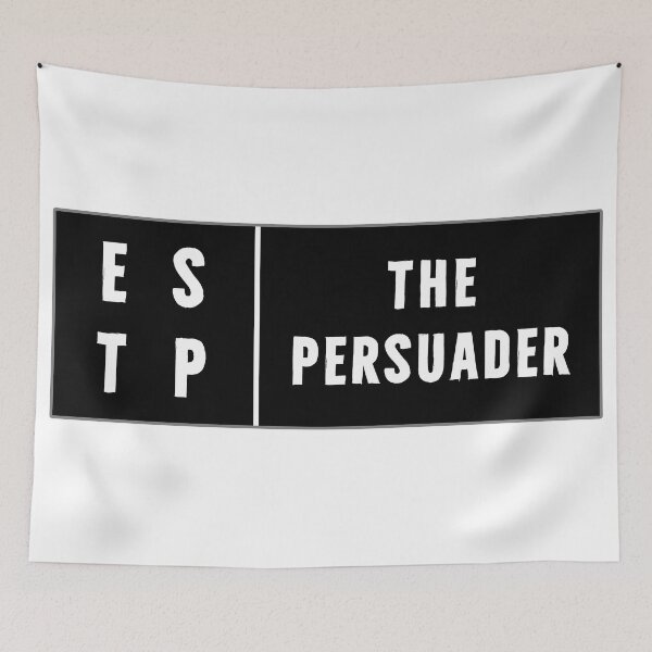 Item preview, ESTP - The Persuader Personality Type Sticker designed and sold by DanLopesMerch.