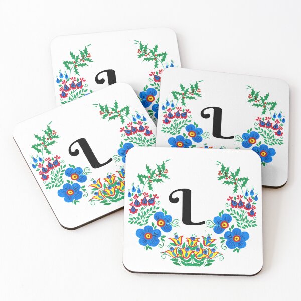 Item preview, letra L con flores designed and sold by Elyora.