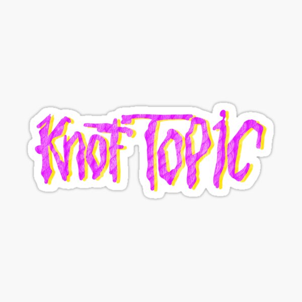 Knot Topic Sticker