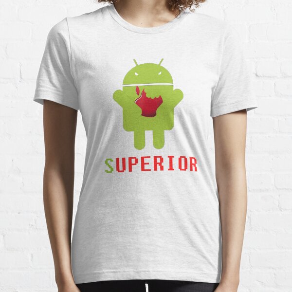 Google Android Eating Apple Droid Logo T Shirt LIME GREEN Tee *ALL SIZES* 